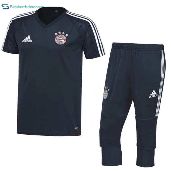 Entrenamiento Conjunto Completo Bayern de Múnich 2017/18 Azul Marino